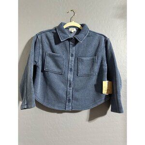 Stitch Bixby Girls Crop Knit Jacket Size 8/10 M NWT